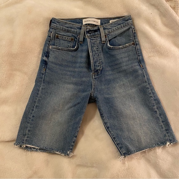 DENIM FORUM SHORTS, Size 25 - Picture 1 of 12